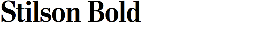Stilson Bold