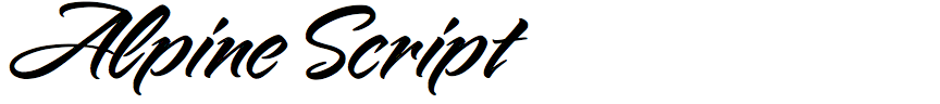 Alpine Script