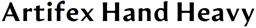 Artifex Hand Heavy