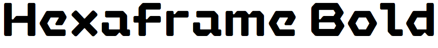 Hexaframe Bold