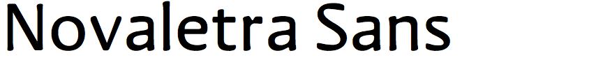 Novaletra Sans
