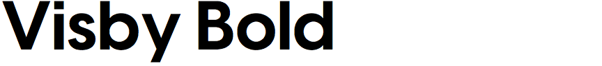 Visby Bold