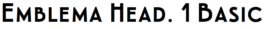 Emblema Headline 1 Basic