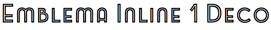 Emblema Inline 1 Deco