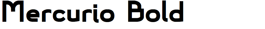 Mercurio Bold