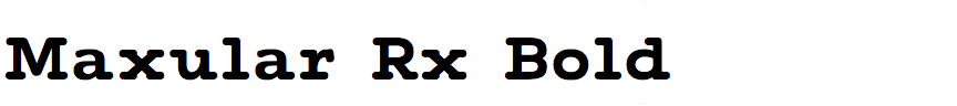 Maxular Rx Bold