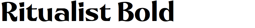 Ritualist Bold