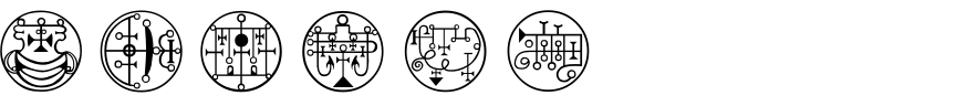 Black Magick Symbols