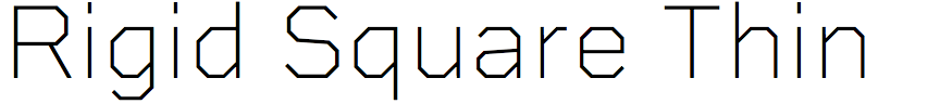 Rigid Square Thin