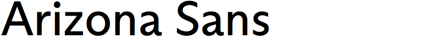 Arizona Sans