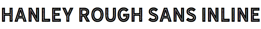 Hanley Rough Sans Inline