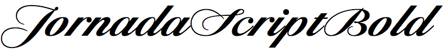 Jornada Script Bold