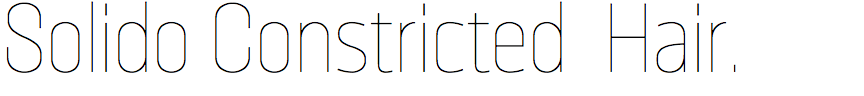 Solido Constricted Hairline
