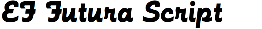 EF Futura Script