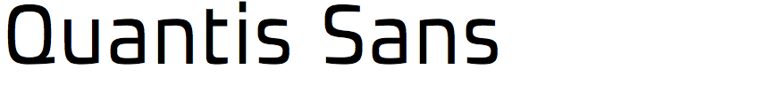 Quantis Sans