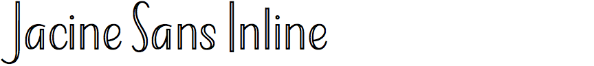 Jacine Sans Inline