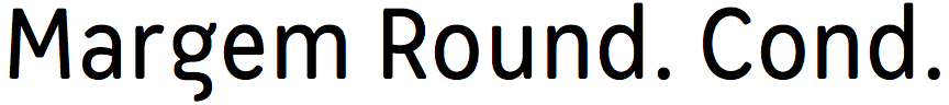 Margem Rounded Condensed