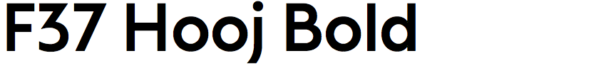 F37 Hooj Bold
