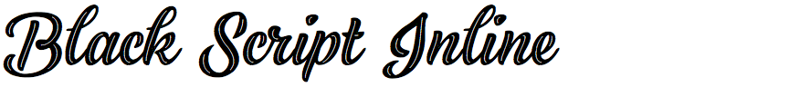 Black Script Inline