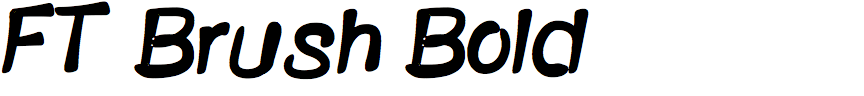 FT Brush Bold