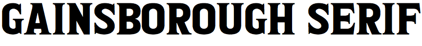 Gainsborough Serif