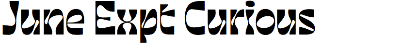 June Expt Curious