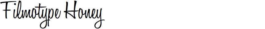Filmotype Honey