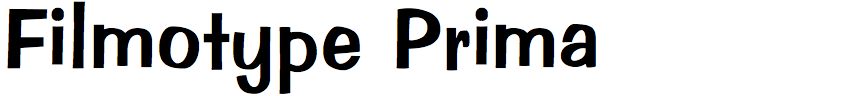 Filmotype Prima