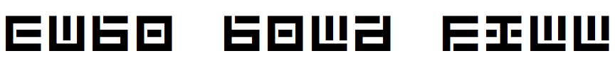 Cubo Bold Fill