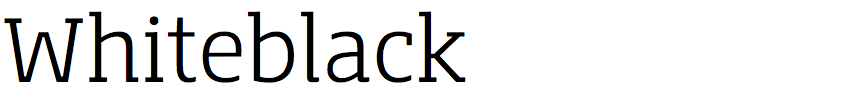 Whiteblack