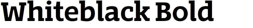 Whiteblack Bold
