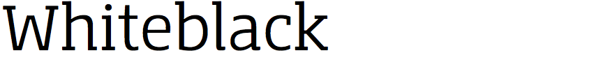 Whiteblack