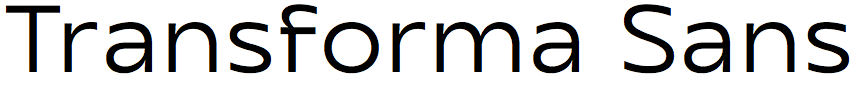 Transforma Sans