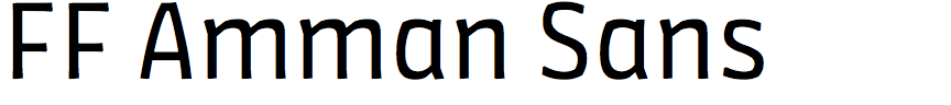 FF Amman Sans