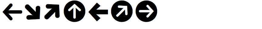 FF Dingbats 2.0 Arrows One