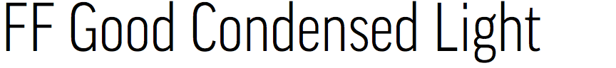 FF Good Condensed Light