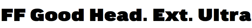 FF Good Headline Extended Ultra