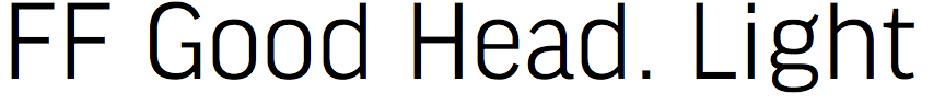 FF Good Headline Light