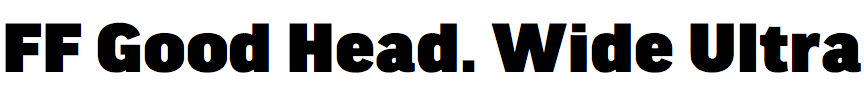 FF Good Headline Wide Ultra