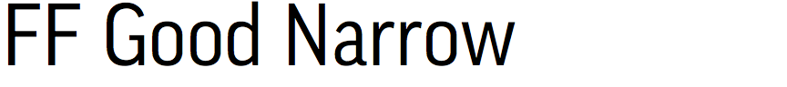 FF Good Narrow