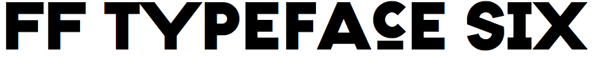 FF Typeface Six