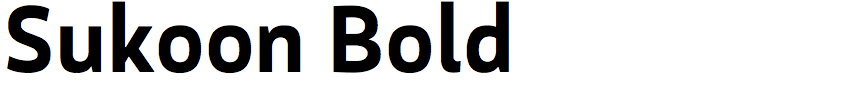 Sukoon Bold
