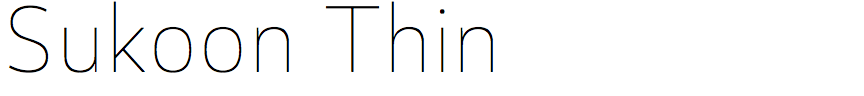 Sukoon Thin