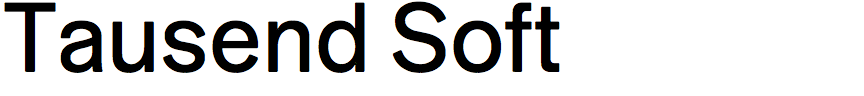Tausend Soft