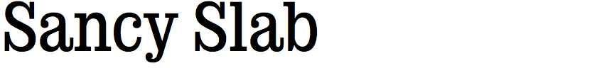 Sancy Slab