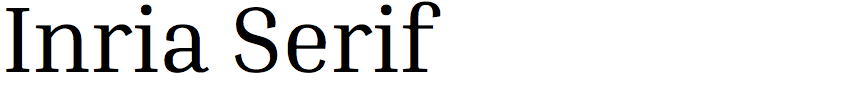 Inria Serif