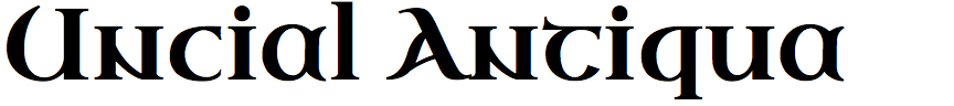 Uncial Antiqua (Google)