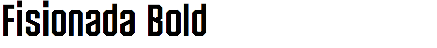 Fisionada Bold