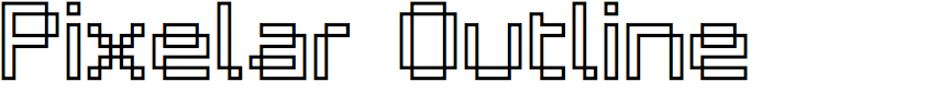 Pixelar Outline