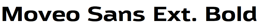 Moveo Sans Extended Bold